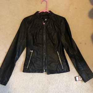 Leather jacket